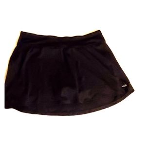 Champion tennis skort in black, size L